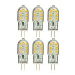 Avarson (6 adet) OSAKA 3W Sarı Işık (3000K) G4 Duylu LED Kapsül Ampul
