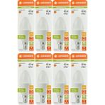 Avarson (8 Adet) Ledvance 4,9W Sarı Işık (2700K) E14 Duylu (Ince Duy) Dim Edilebilir LED Ampul