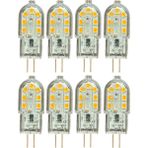 Avarson (8 adet) OSAKA 3W Sarı Işık (3000K) G4 Duylu LED Kapsül Ampul
