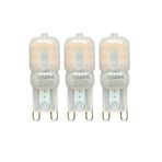 Avarson Osaka 3W Sarı Işık 3000K Buzlu Dim Edilebilir G9 LED Kapsül Ampul, 3 Adet