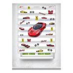Avart Digital Ferrari Arabalı - Çocuk Odası Perdesi - Baskılı Zebra Perde