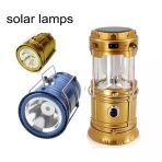 Avcı Feneri Kamp Lambası Şarjlı Usb Girişi Solar (5224)
