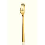Avcı Klas Titanyum Mat Gold 12 Adet 3 mm Yemek Çatalı