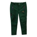 AVCI MARKET Haki Yeşil Softshell Pantalon İçi Polarlı Gizli Fermuarlı - XL