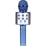 Avcı Teknoloji Market Eğlence Odaklı Kablosuz Bluetooth Karaoke Mikrofonu Şarjlı Hoparlörlü Ses Değiştirici - Mavi