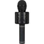 Avcı Teknoloji Market Eğlence Odaklı Kablosuz Bluetooth Karaoke Mikrofonu Şarjlı Hoparlörlü Ses Değiştirici - Siyah