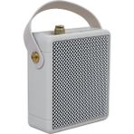 Avcı Teknoloji Market Vintage Görünümlü Deri Saplı Bluetooth Speaker Taşınabilir Şarjlı Kablosuz Ses Kutusu - Beyaz