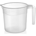 AVCILAR PLASTİK Maşrapa Şeffaf Mutfak,Banyo,Tuvalet Genel Kullanım 1,5 L