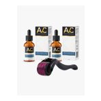 Avece Solutions Canlandırıcı Sakal Çıkartıcı Bakım Serumu 2’li 50 ml ve Dermaroller