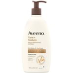Aveeno Tone+ Texture 532 ml Eksfoliye Edici ve Nemlendirici Günlük Vücut Losyonu