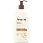Aveeno Tone+ Texture 532 ml Eksfoliye Edici ve Nemlendirici Günlük Vücut Losyonu