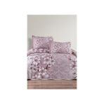 Avena Baskılı Kapitoneli Çift Kişilik Yatak Örtüsü Gül Kurusu - 250 x 250 cm - Mor