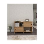 AVENA Sürgülü Kapaklı Konsol – Kitaplık & Depolama Ünitesi | 120x40x79 cm | Ahşap Modern Tasarım TYCF0BE9043E3EAC2E7AD7B10