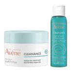 Avene Cleanance Mattifying Aqua Gel 50 ml Matlaştırıcı Krem + Cleanance 100 ml Temizleyici Jel