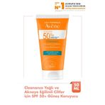Avene Cleanance SPF 50+ Yağlı ve Akneye Eğilimli Ciltler 50 ml Yüksek Korumalı Güneş Kremi