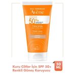 Avene Cream Tinted Spf50 50 ml Kuru Ciltler İçin Yüksek Korumalı Renkli Güneş Kremi