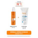 Avene Güneş & Güneş Sonrası Bakım Seti (Spray Spf 50 200 ml + After Sun Losyon 200 Ml)