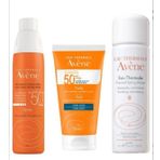Avene Güneşten Korunma Seti - Spray Spf 50+ 200ml - Solaire Spf50+ Fluid Ultra Light 50 Ml Termal Su 50ml