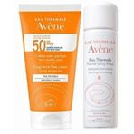 Avene Solaire Cleanance SPF50+ Yağlı Ciltler İçin 50 ml Güneş Kremi + 50 ml Termal Su