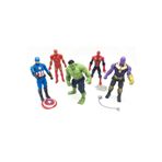 AVENGERS 5'li Figür Oyuncak Thanos Örümcek Adam Ironman Hulk Kaptan Amerika 12 Cm 45765643