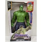 Avengers Hulk Action Figür Oyuncak Işıklı Konuşan 28.5 cm - Renkli