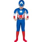 Avengers Kaptan Amerika Kostüm 4 - 6 Yaş
