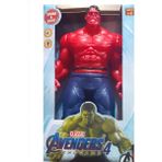 Avengers Kırmızı Hulk Avengers Sesli Işıklı 30 cm Figür Oyuncak