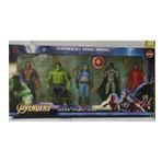 Avengers Süper Kahramanlar 5li Oyuncak Figür Seti Yenilmezler Takımı