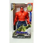 Avengers The Hulk Kırmızı Renk Red Hulk Işıklı Sesli Figür Kahraman Oyuncak 30 cm