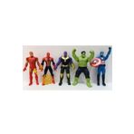 AVENGERS Yenilmezler Thanos - Hulk - Captain America - Örümcek Adam - Iron-man 5'li Süper Kahraman Oyun Seti