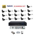AVENİR 16 LI GÜVENLİK KAMERASI SET