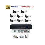AVENİR 8 Lİ GÜVENLİK KAMERASI SET