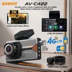 AVENİR AV C 422 2 KAMERALI 4G 2K ARAÇ KAMERASI