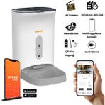 Avenir AV-F11C Otomatik Kedi Mama Kabı Kameralı Ve Sesli Uygulama Kontrol 4.3L