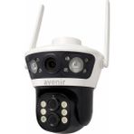 Avenir Av S-303 10X Optik Zoom Wifi Güvenlik Kamerası – Çift Lens, Gece Görüşlü 12V Adaptör Hediye - Beyaz