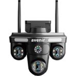 Avenir AV-S316X3 16 Mp 4 Kameralı 3kamera 10X Zoom 3 Ptz Dönebilen Wifi Sesli Kamera AV-S316X3