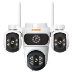 Avenir Av-S323 3 Kameralı Wifi 6Mp 360 Dönebilen Sesli Gece Görüşlü Kamera