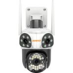 Avenir AV-S333 9mp 3 Kameralı Ptz Wifi Sirenli Kamera - Beyaz