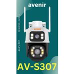 AVENİR Avenir AV-S307 6MP IP 2 Kameralı PTZ Wifi Kamera
