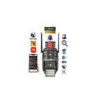 Avenir Çift Kameralı 4+4 Mp Full Hd Hareket Takipli Polis Çakarlı Alarmlı Wifi Güvenlik Kamerası