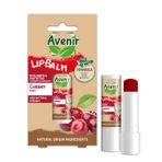 Avenir Kiraz Vegan Dudak Bakım Kremi - Kuruyan ve Çatlayan Dudaklar Için Yumuşatıcı ve Koruyucu Etkili