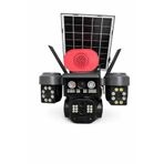 AVENİR S-463X 10X Optik Zoom 4G Sim Kartlı Solar Güvenlik Kamerası Gece Görüş PTZ Hareketli Sirenli