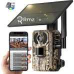 Avenir S440H 4G Sim Kartlı Güneş Enerjili Fotokapan Kamera 3MP IP66 Su Geçirmez 128GB Destekli Yaban Hayatı Kamerası