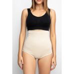 Avennies Dikişsiz Bel ve Karın Toparlayıcı Kaydırmaz Ince Şekillendirici Yüksek Bel Slip Korse - Ten - XL