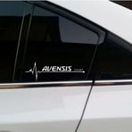 Avensis Albea Yan Cam Sticker Oto Kapı Çıkartma oto 20 cm x 7 cm yazı 494