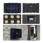 Avensyy Aplik Güneş Enerjili Solar Bahçe Lambası Çift Yönlü