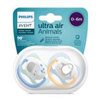 Avent 080/05 Ultra Air 0-6 Ay Erkek Hayvan Desenli Emzik
