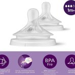 Avent Doğal Tepkili Natural Response 2'Li Biberon Emziği No:3 1+ Ay