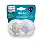 Avent Ultra Air 6-18 Ay 2'li - Kız Emzik