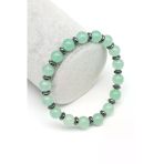 Aventurin-Hematit Doğal Taş Bileklik 8 Mm Küre Kesim - Blk-2061